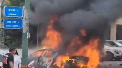 إنفجار-سيارة-مفخخة-في-تل-أبيب