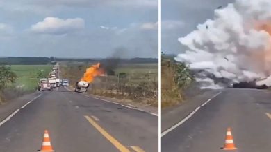 بالفيديو:-إنفجار-شاحنة-غاز-في-البرازيل